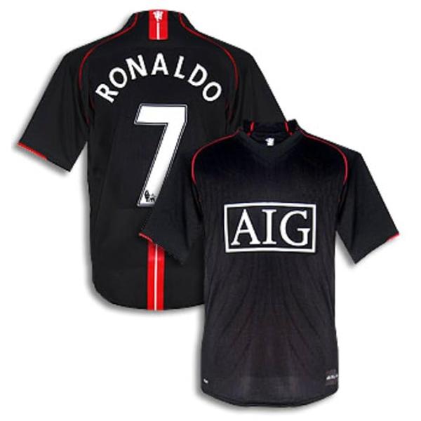 Ronaldo 7 Football Away Jersey 2007 for (Men & Boys) half anf fulll sleeve