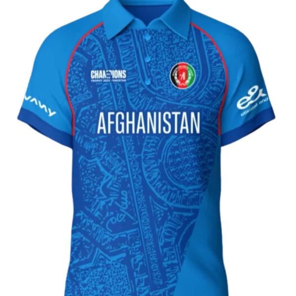 Afghanistan cricket champion trophy 2025 jersey